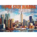 New York City Skyline 3D Fridge Magnet