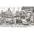 Southwold Railway Rare Comic Postcard