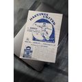 1953/54 FA Cup 3rd Round Programme Cover A4 Pri...