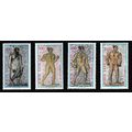Vatican Figures from Caracal Baths floor mosaic...