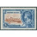 British Guiana 1935 6c brown & deep blue Jubile...
