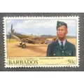 Barbados 2008 Airmen and aircraft SG 1328 50c W...