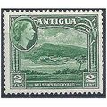 Antigua 1953 SG122 2c Green Mounted Mint