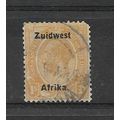 SouthWestAfrica.SG22 1s Orange-Yellow.Afrikaans...