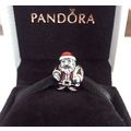 Genuine Pandora Christmas Santa Charm 791231ENMX