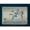 RW12 $1 Shoveller Ducks in Flight Fine MLH C0996