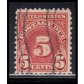 Used J83 5c Postage Due Barely Clears KA8278