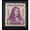 724 3c William Penn Fine MNH O3586