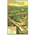Advertising LIVERPOOL OVERHEAD RAILWAY Postcard...