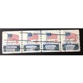 US Stamp #1338g used: 1971 8c Flag over White H...