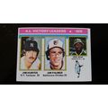 1976 Topps Card # 200 A.L. 1975 Victory Leaders...