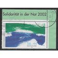 GER 2002 56c+44 'HOCHWASSERHILFE' (CORNER MARGI...
