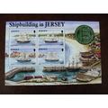 Jersey 1992 Shipbuilding miniature sheet mint p...