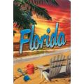 Florida the Sunshine State 3D Fridge Magnet