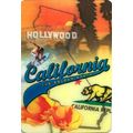 California the Golden State 3D Fridge Magnet