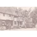 B&W Postcard - The Castle Inn, Chiddingstone, K...