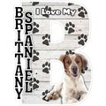I Love My Brittany Spaniel Fridge Magnet