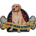 I love My Golden Retriever Artwood Fridge Magnet