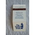Matchbook cover Tickled Trout Hotel, preston Ne...