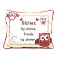 Small Pillow Decorative Sisters by Chance Frien...