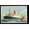 LS3786 - Cunard Liner - Ascania & BAR Lightship...