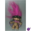 Russ Halloween Masked Troll Doll with Purple Hair