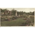 NICE PRINTED POSTCARD of EMBANKMENT GARDENS BED...