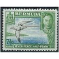 Bermuda 1941 SG114b 7 1/2d Black, Blue & Bright...