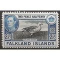 Falkland Islands 1949 SG152 2 1/2d Black & Blue...