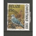Belize 1995 Christmas 25c Bird, used. SG1194