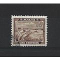 Malta.SG217 1/4d Grand Harbour,Valletta.Fine Us...