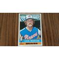 1976 Topps Card # 328 Carl Morton Very Good (3)...