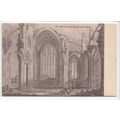 Sir Walter Scott in Melrose Abbey Roxburghshire...