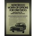 1976 Audi 100LS Car Ad - $1000 Worth Of Options
