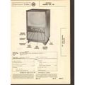 SONORA model 350 351 TV television receiver Sam...