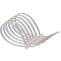 300mm x 4.8mm White Heavy Duty Nylon Coloured C...