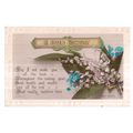 A JOYOUS BIRTHDAY .used vintage postcard by Rot...