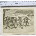 Vintage engraving: The Sailors' Quarrel near Ba...
