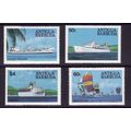 ANTIGUA & BARBUDA 1984 SHIPS SG 830 / 833 SET 4...