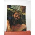 CHIRST ON THE CROSS unused BLANK back postcard ...