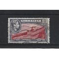 Gibraltar.SG126 6d Moorish Castle.Variety Unche...
