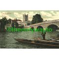 Henley Bridge (2), Oxon, Postcard 1907
