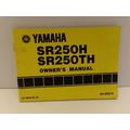 Yamaha SR250H SR250TH Owner's Manual LIT-11626-...