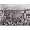 Zurich and the Alps Switzerland Picture card 9x...