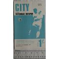 1967 programme Manchester City v. Tottenham Hot...
