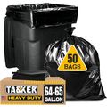 Tasker 64-65 Gallon Trash Bags for Toter, (Huge...
