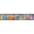 1979/1982 9 different values - #2492 fine used ...