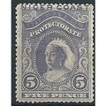 Niger Coast Protect 1894 SG49 5d Grey-Lilac Mou...