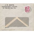2) Mi 144 v: 10 h. rose carmine Golden Jubilee,...