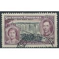 Southern Rhodesia 1937 SG39 6d Black & Purple C...